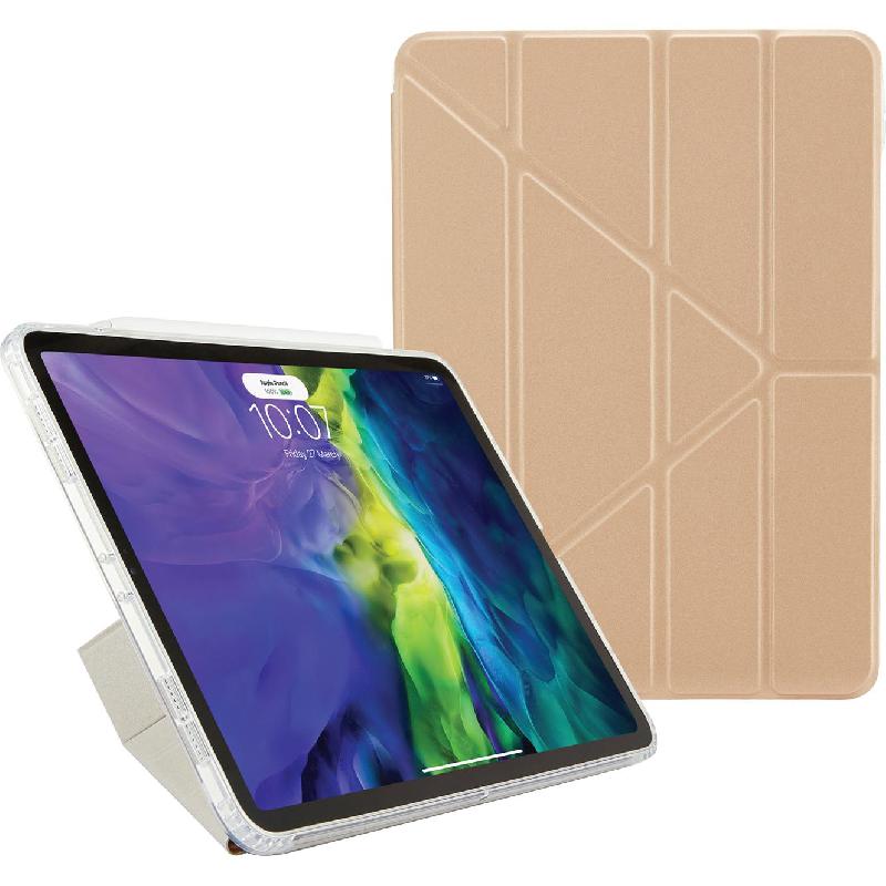 Compare PIPETTO Metallic Origami Folio Tablet Case, for iPad Air 10.9 4th Gen, Champagne Gold at KSA Price