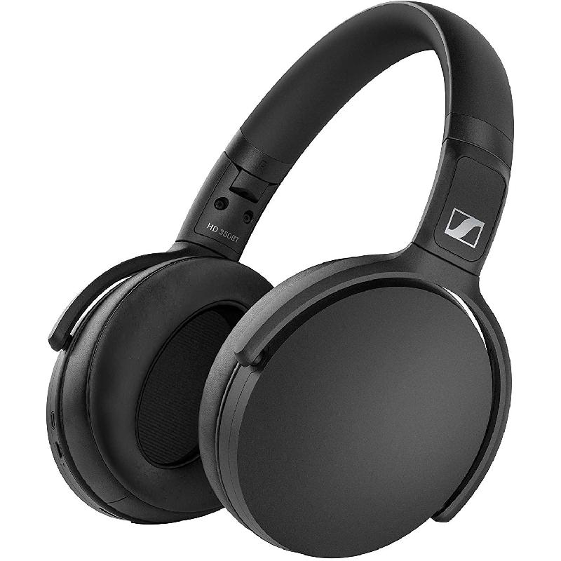 Compare Sennheiser HD 350BT OnEar Headphones, Bluetooth, USB Charging, Builtin Microphone, Black at KSA Price