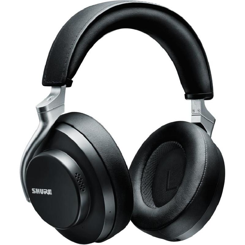 Compare Shure Aonic 50 OnEar Headphones, BluetoothWired Optional, 3.5 mm ConnectorUSB Charging, Builtin Microphone, Black at KSA Price