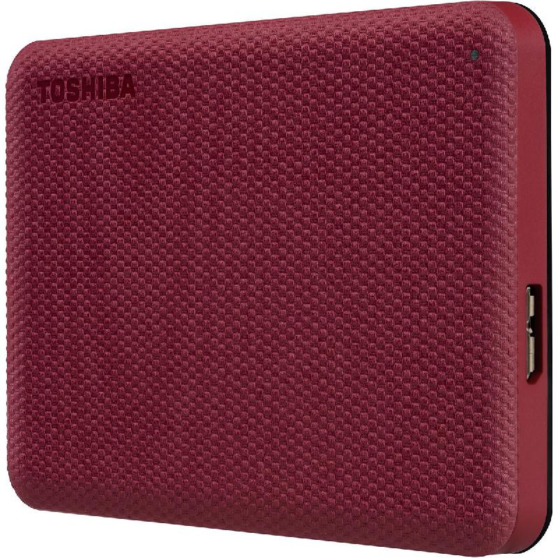 Compare Toshiba Canvio Advance Portable Hard Disk Drive, 1 TB, Red at KSA Price