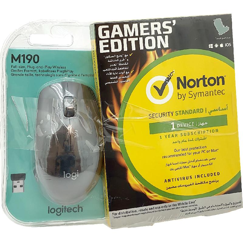 Norton Security Standard Gamers' Edition + Wireless…