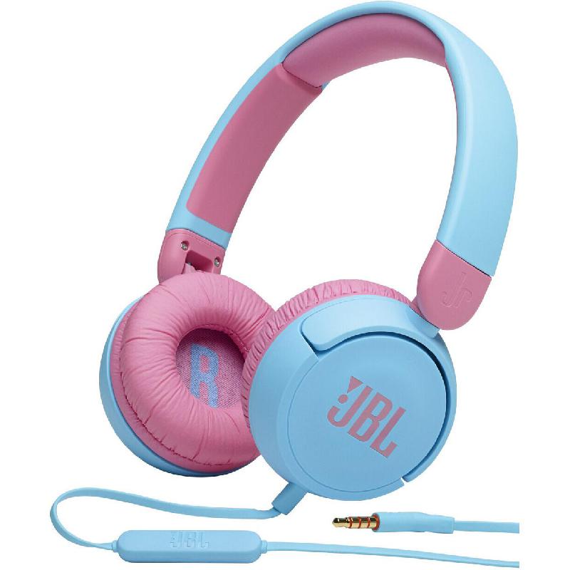 Compare JBL Jr310 Kids OnEar Headphones, Wired, Builtin Microphone, Blue at KSA Price