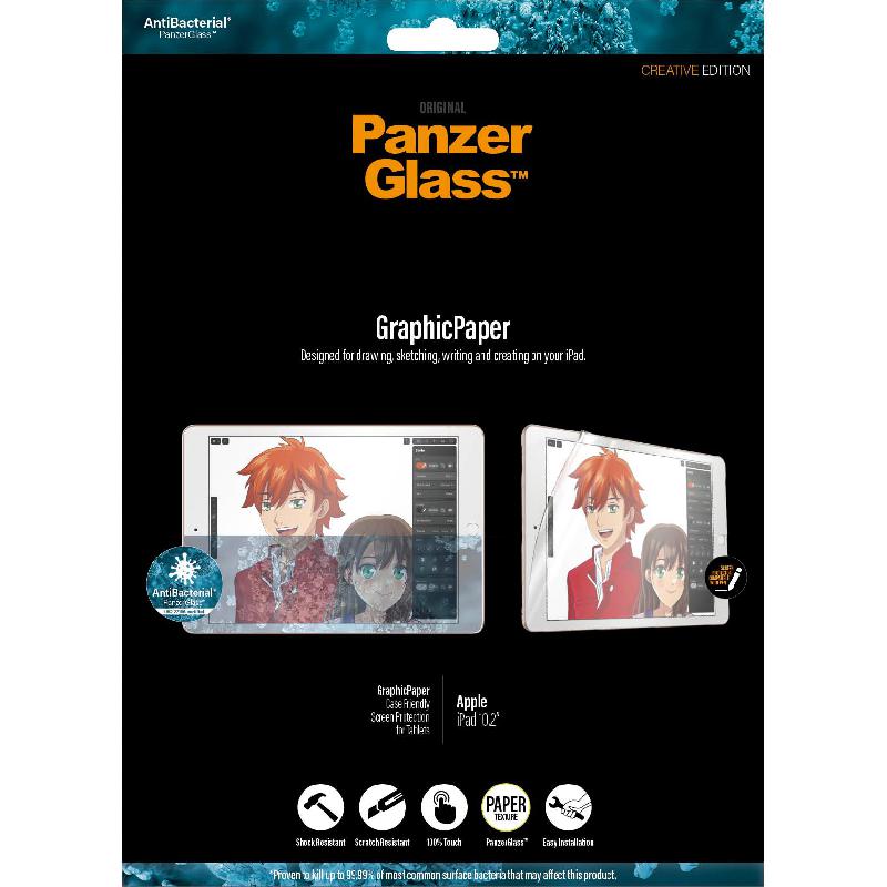 PanzerGlass GraphicPaper Antibacterial Case Friendly…