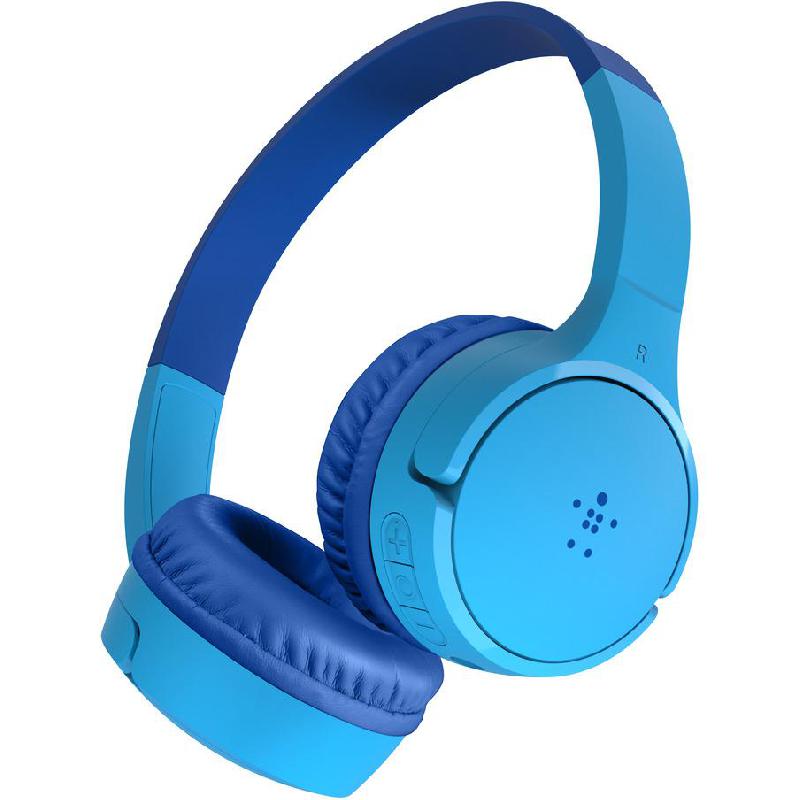 Belkin SoundForm Mini Kids On-Ear Headphones, Bluetooth/Wired…
