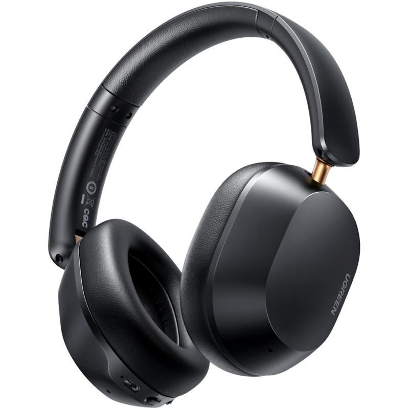Compare Ugreen OnEar Headphones, Active Noise Cancelling, Bluetooth, Builtin Microphone, Black at KSA Price
