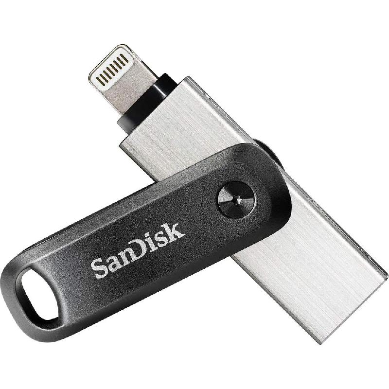 SanDisk iXpand Go OTG Drive (Lightning/USB),…