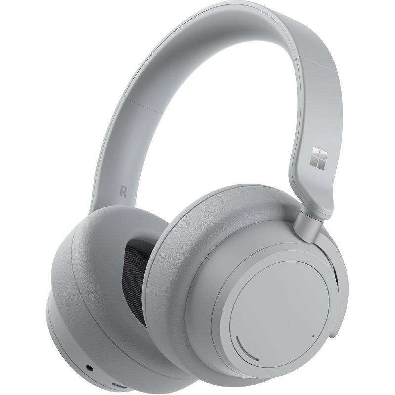 Compare Microsoft Surface Headphones 2 OverEar Headphones, Noise Cancelling Microphone, Bluetooth, 3.5 mm ConnectorUSB Charging, Builtin Microphone, Light Grey at KSA Price