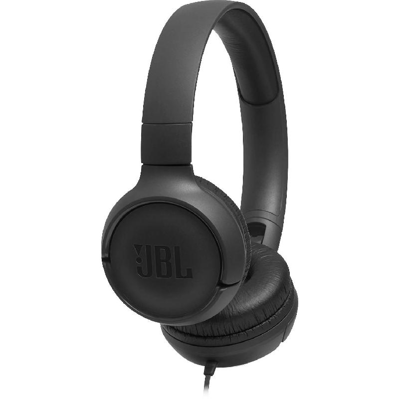 JBL Tune 500 On-Ear Headphones, Wired, 3.5…