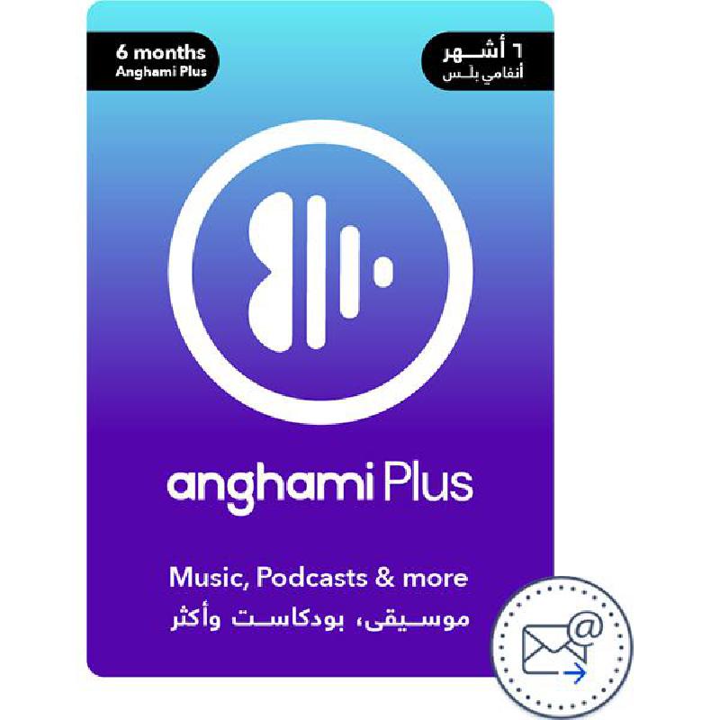 Anghami 6 Months Music Gift Card (Delivery by…