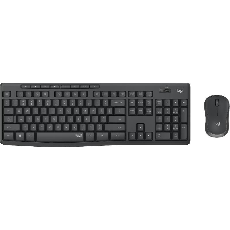 Logitech MK295 Silent Wireless Combo Desktop (Keyboard…