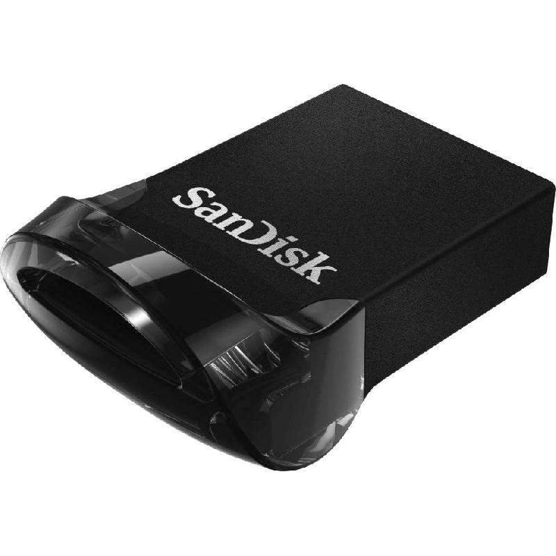 Compare SanDisk Ultra Fit USB Flash Drive, 128 GB, Black at KSA Price