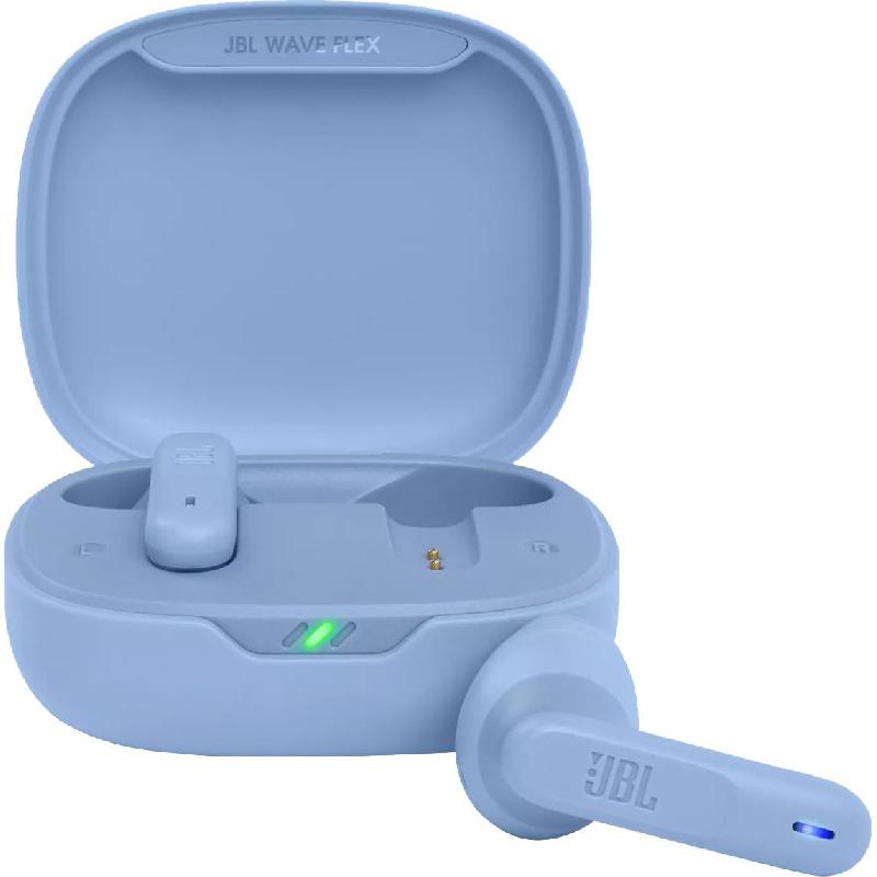 Compare JBL Wave Flex Earbuds, Active Noise Cancelling, Bluetooth, USB Charging, Builtin Microphone, Blue at KSA Price
