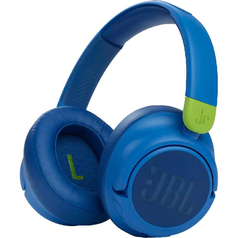 Compare JBL Jr 460NC Kids OnEar Headphones, Active Noise Cancelling, BluetoothWired Optional, USB Charging, Builtin Microphone, Blue at KSA Price