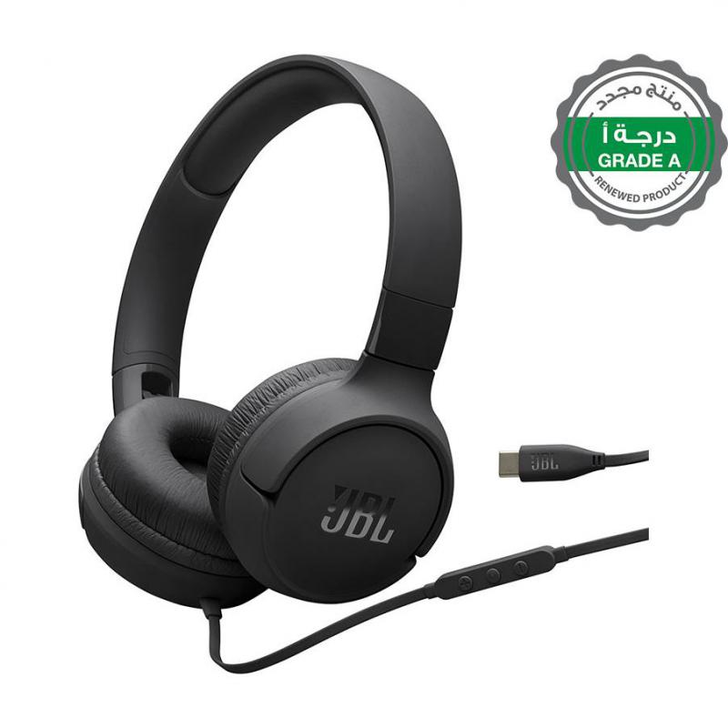 Renewed Grade A JBL Tune520c On-Ear Headphones,…