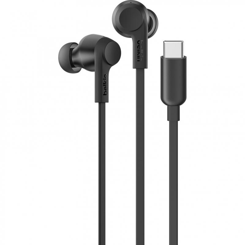 Belkin SoundForm In-Ear Earphones, Active Noise Cancelling,…