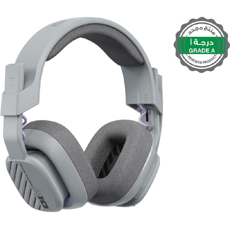 Compare Renewed Grade A Astro A10 Gaming Headset, Wired, 3.5 mm Connector, Rotating Microphone, Ozone Grey at KSA Price
