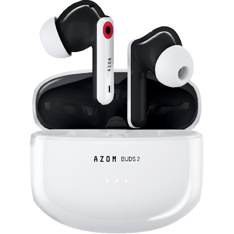 AZOM Buds 2 Earbuds, Active Noise Cancelling, Bluetooth/Wi-Fi,…