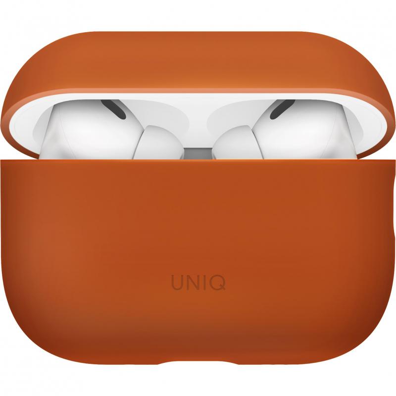 Compare Uniq Lino Earbuds Case, for Apple AirPods Pro 3, Sunset Orange at KSA Price