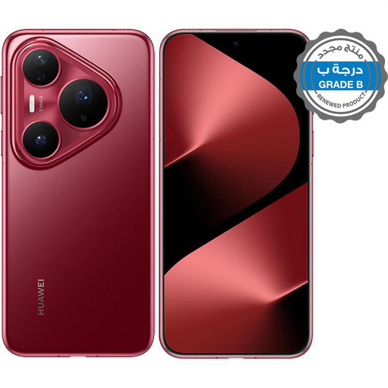 Compare Renewed Grade B HUAWEI Pura 80 Pro, 512 GB, Red, 4G LTE at KSA Price