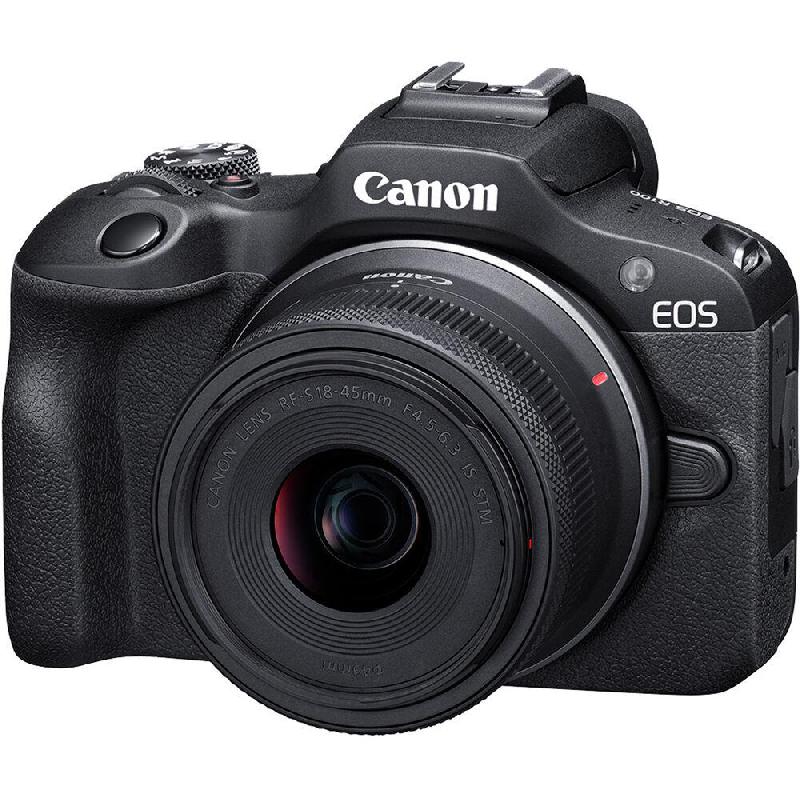 Canon EOS R100 Mirrorless Camera, 24.1 MP, RF18-45mm,…