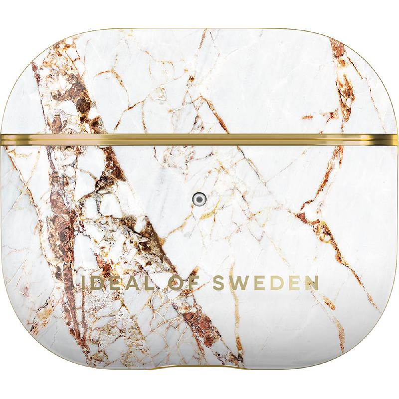Compare iDeal Printed Earbuds Case, for Apple AirPods 3rd Gen, Carrara Gold at KSA Price