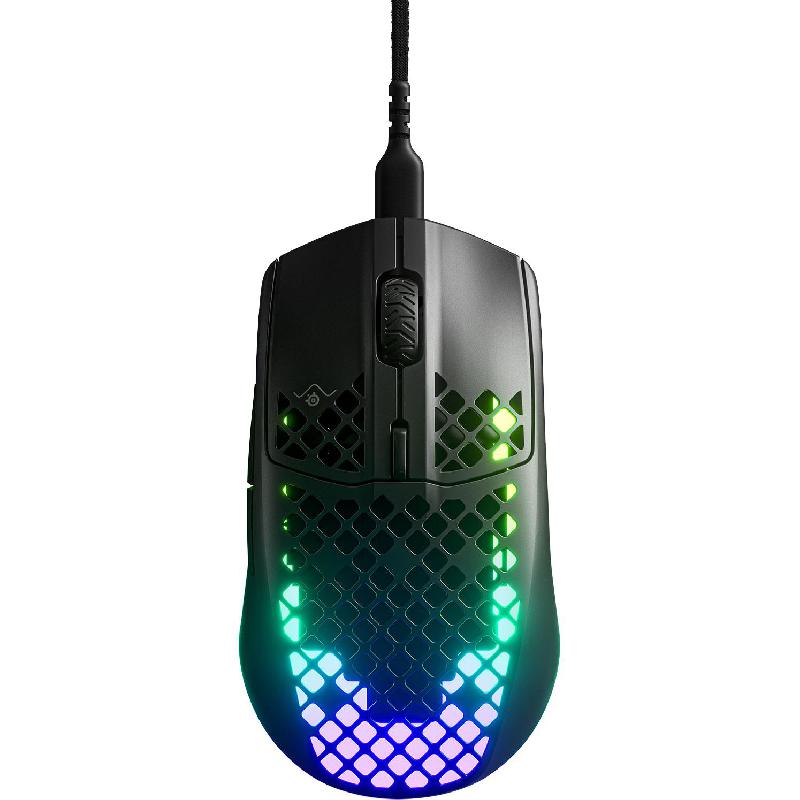 Compare SteelSeries Aerox 3 Gaming Mouse, Wired, Optical, TrueMove Core 8500 cpi, Onyx Black at KSA Price