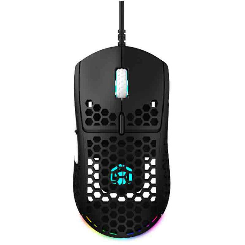 Compare GamerTek GM16 Ultralight Gaming Mouse, Wired, Optical, Pixart 3389 16000 dpi, Black at KSA Price