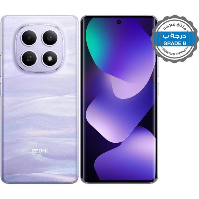 Compare Renewed Grade B Xiaomi Redmi Note 15 5G, 512 GB, Mist Purple , 5G at KSA Price