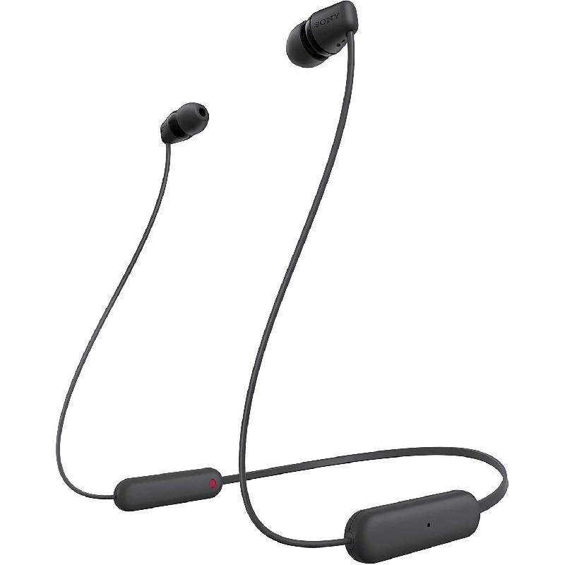 Sony WI-C100 In-Ear Earphones with Neckband, Bluetooth,…