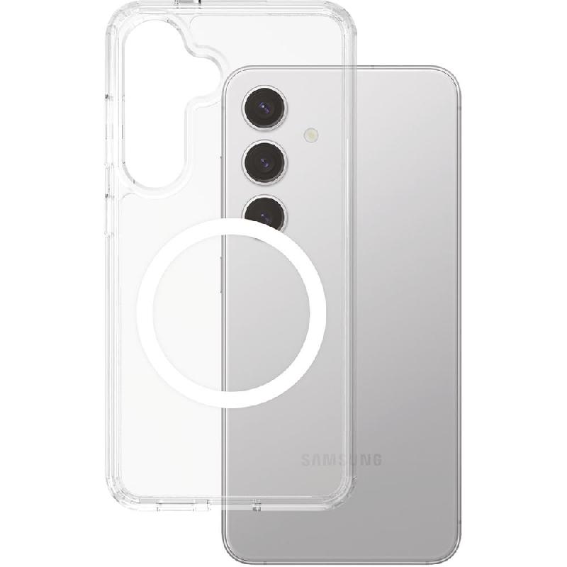 Compare PanzerGlass Urban Combat Back Cover Mobile Case with MagSafe, for Samsung Galaxy S25, Clear at KSA Price