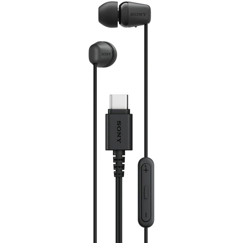 Compare Sony Earphones, Wired, USBC, Inline Microphone, Black at KSA Price