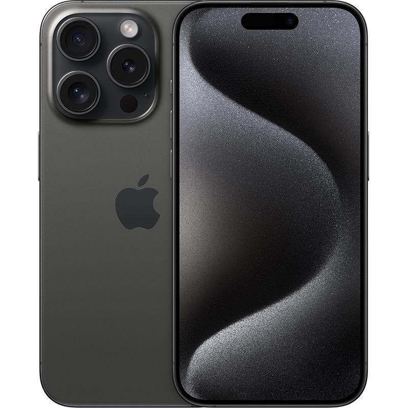 Apple iPhone 15 Pro, 128 GB, Black Titanium,…