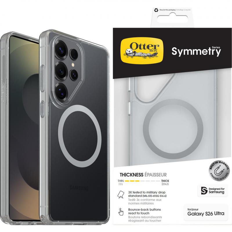 OtterBox Symmetry Magnetic Back Cover Mobile Case…