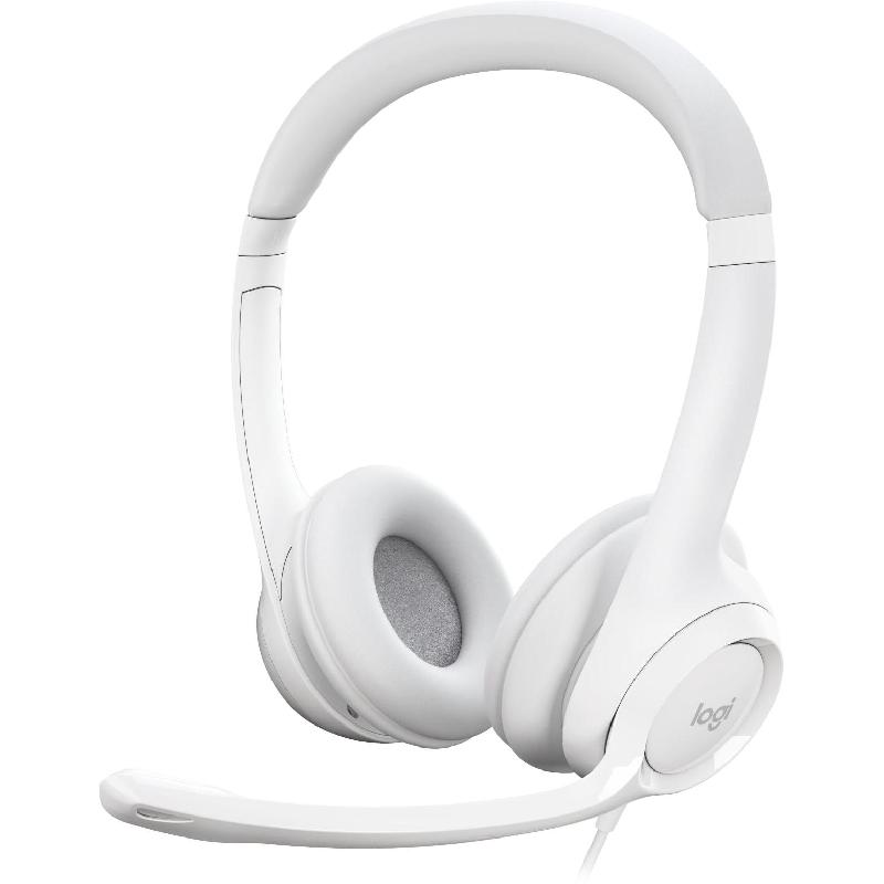 Logitech H390 On-Ear Headphones, Wired, USB, Rotating…