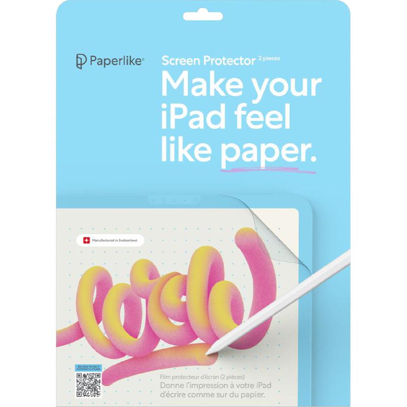 Paperlike iPad Screen Protector, Clear (2 Pieces),…