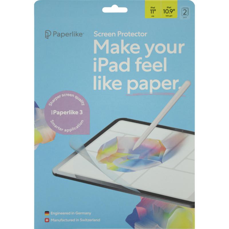 Paperlike 3 iPad Screen Protector, for iPad…