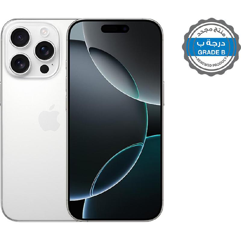 Compare Renewed Grade B Apple iPhone 16 Pro, 256 GB, White Titanium, 5G at KSA Price