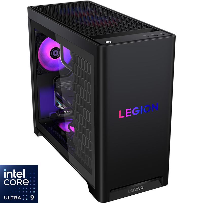 Compare Lenovo Legion T5 30IAS10 Gaming CPU, AI, Intel Core Ultra 9 285, 32 GB RAM, NVIDIA GeForce RTX 5070 12 GB, 1 TB SSD at KSA Price