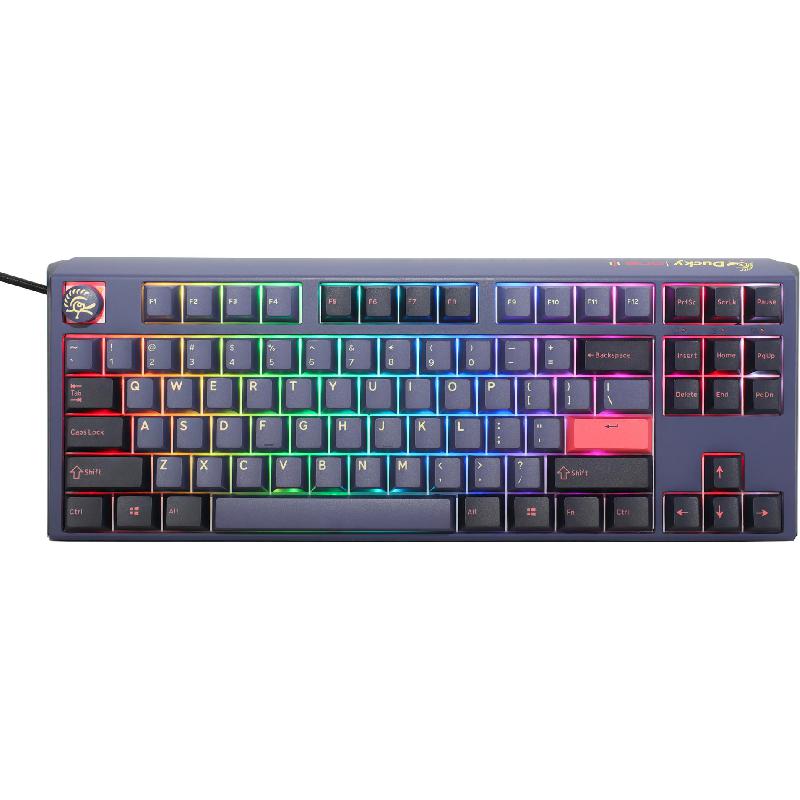 Compare Ducky One 3 TKL Cosmic Blue Gaming Keyboard, Wired, for LaptopDesktop ComputerGaming Desktop ComputerCPU Windows OS, Black at KSA Price