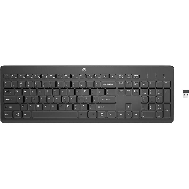 Compare HP 230 Keyboard, Wireless, for Devices with Windows, Black at KSA Price