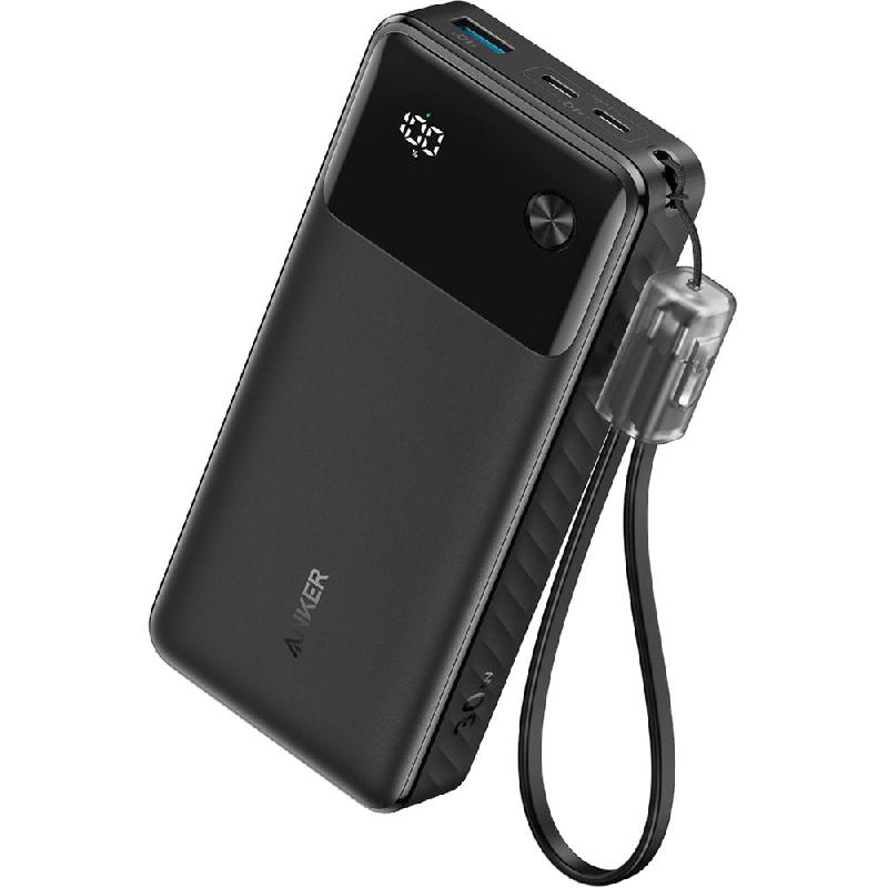 Anker 30W PD Power Bank, PD Fast Charging,…