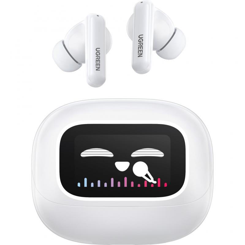 Compare UGREEN T6 Magic Earbuds, Active Noise Cancelling, Bluetooth, Builtin Microphone, White at KSA Price