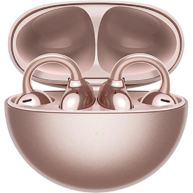 Compare Huawei FreeClip Earbuds, Bluetooth, USB Charging, Builtin Microphone, Rose Gold at KSA Price