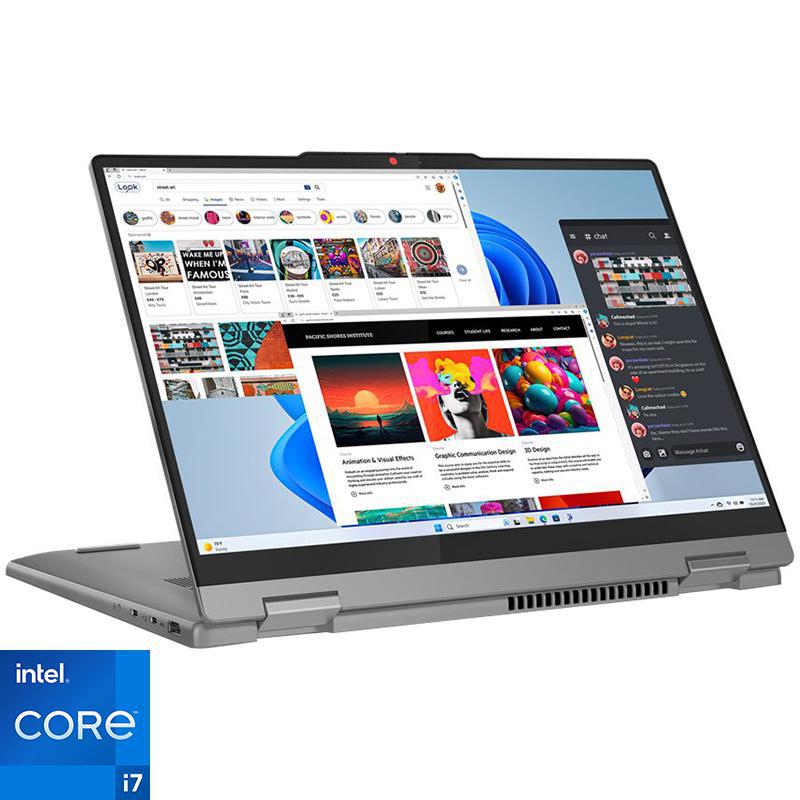 Compare Lenovo IdeaPad Flex 5 2in1 Laptop  Convertible, 14, Intel Core i7, 16 GB RAM, 512 GB PCIe NVMe M.2 SSD, Windows 11 Home, Foldable at KSA Price