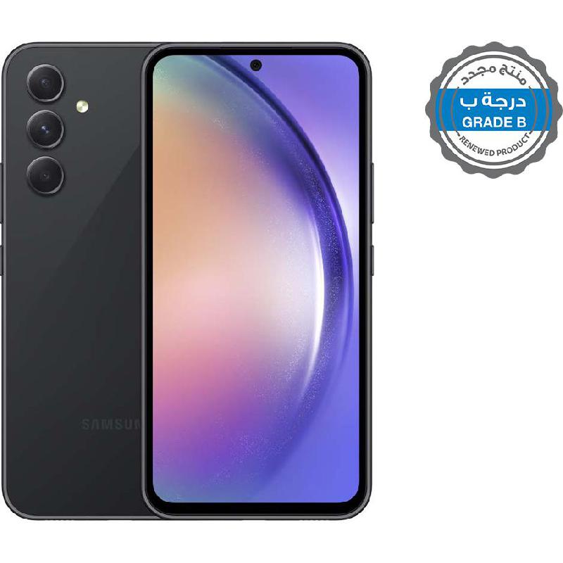 Compare Renewed Grade B Samsung Galaxy A54 5G, 128 GB, Graphite, 5G at KSA Price
