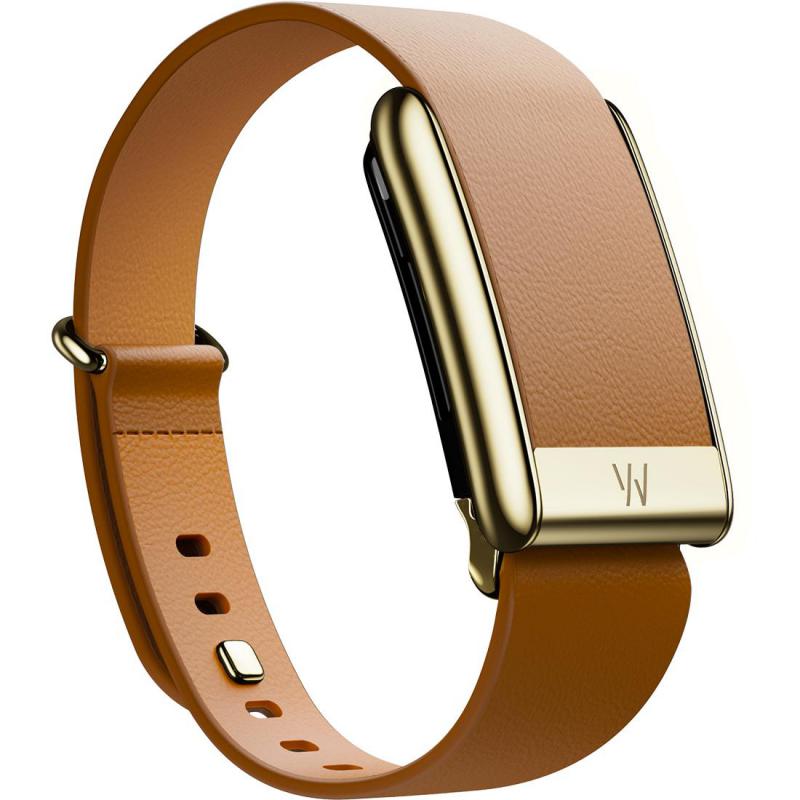 Whoop 5.0 LeatherLuxe Tapered Wrist Strap, for…