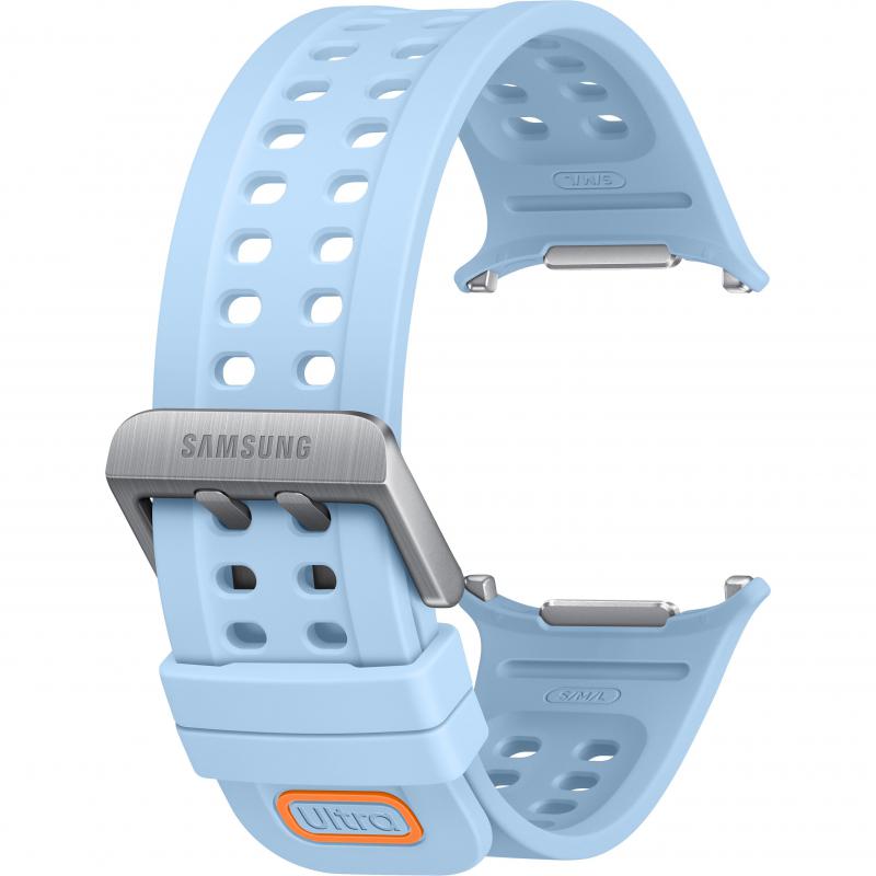 Compare Samsung Marine Wrist Strap, for Samsung Galaxy Watch Ultra2, Regular Band Size, Blue at KSA Price