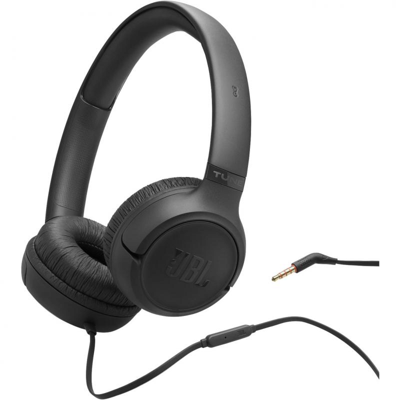 Compare JBL Tune 530 OnEar Headphones, Wired, Builtin Microphone, Black at KSA Price