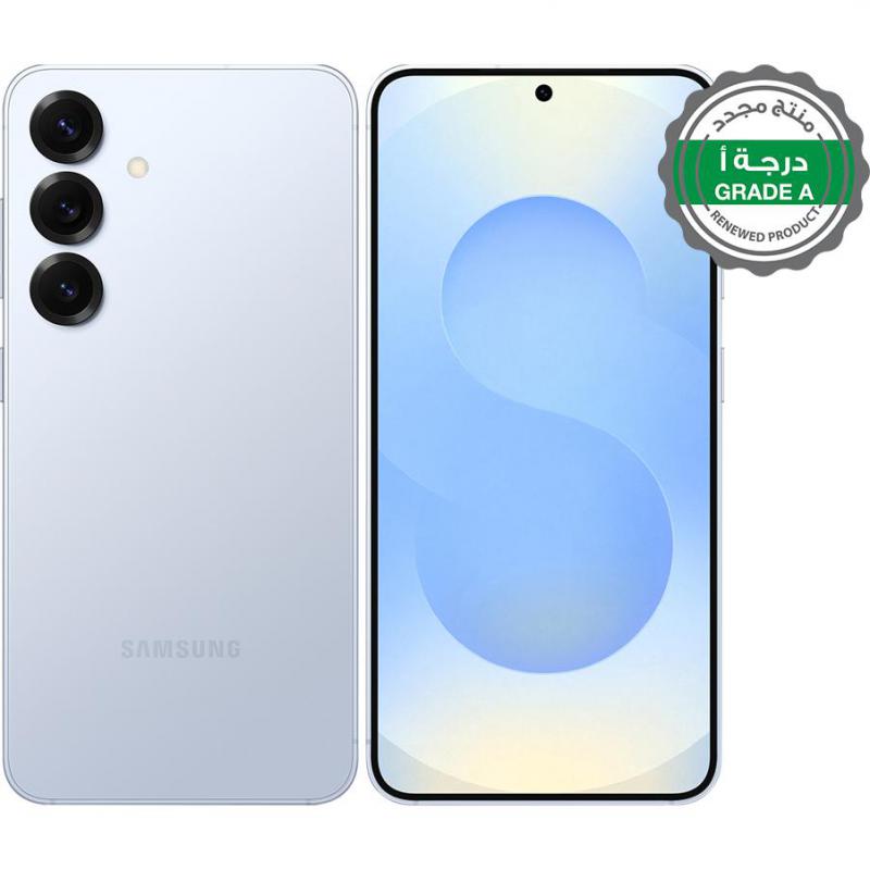 Compare Renewed Grade A Samsung Galaxy S25, 256 GB, Icy Blue, 5G at KSA Price