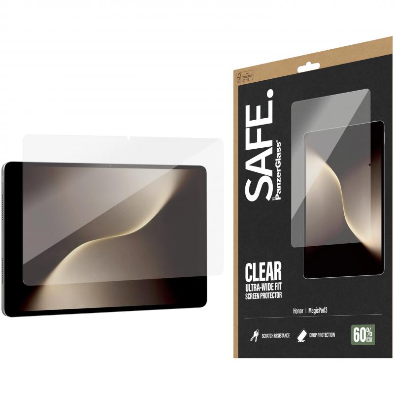 PanzerGlass SAFE Ultra-Wide Fit Tablet Screen Protector,…